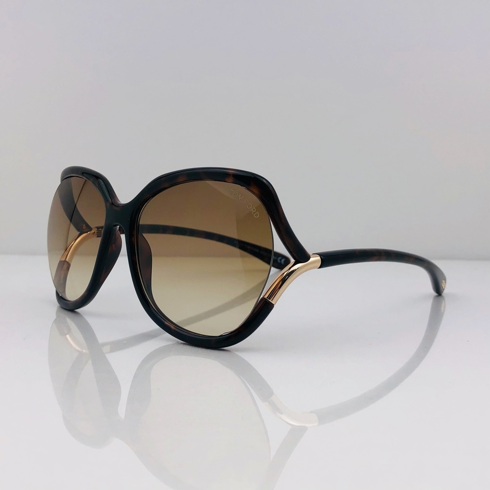 New TOM FORD Anouk Butterfly Havana Sunglasses - Picture 7 of 16